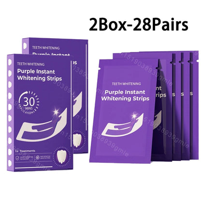 PurpleGlow Teeth Whitening Strips