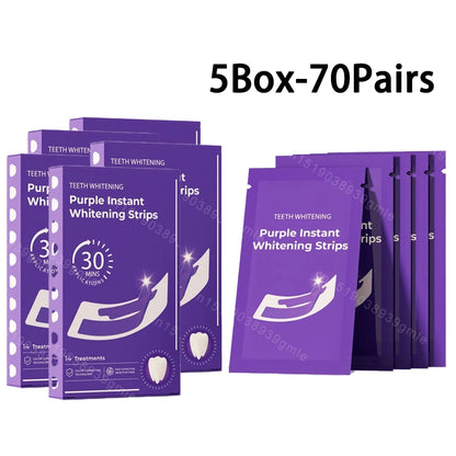 PurpleGlow Teeth Whitening Strips