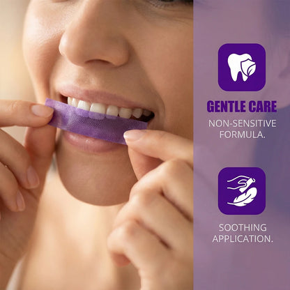 PurpleGlow Teeth Whitening Strips