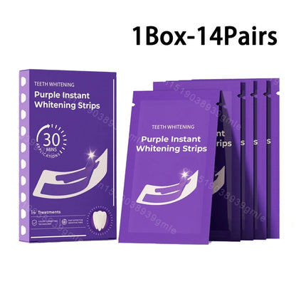 PurpleGlow Teeth Whitening Strips